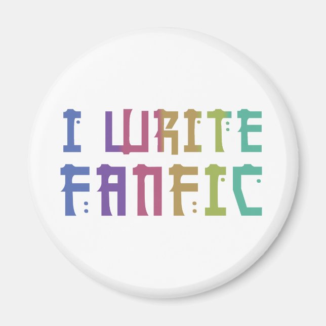 Fanfic Pride Magnet (Front)