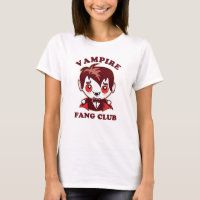 Fang Club | Funny Pun And Cute Vampire
