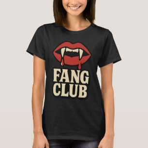 FANG CLUB - Vintage Vampire - Halloween T-Shirt
