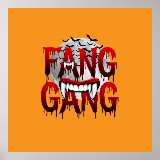 Fang Gang Tee Poster (Front)