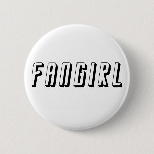 Fangirl 6 Cm Round Badge