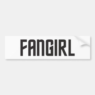 Fangirl Bumper Sticker