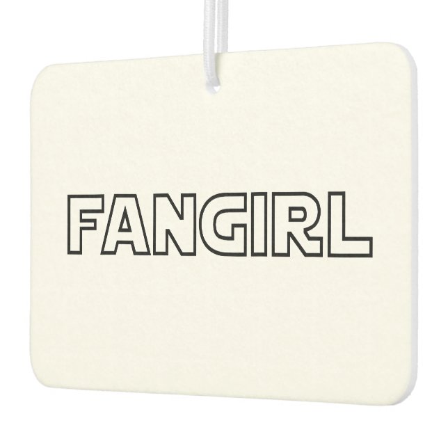 FANGIRL CAR AIR FRESHENER (Left)