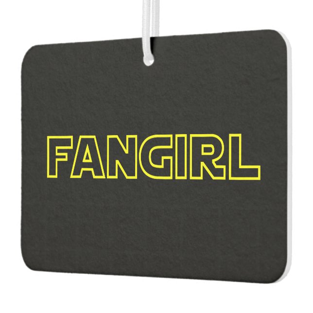 FANGIRL CAR AIR FRESHENER (Left)