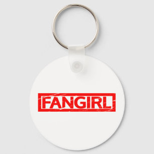 Fangirl Stamp Key Ring
