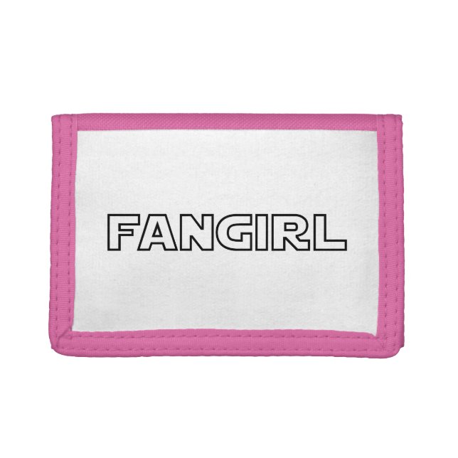 FANGIRL TRIFOLD WALLET (Front)