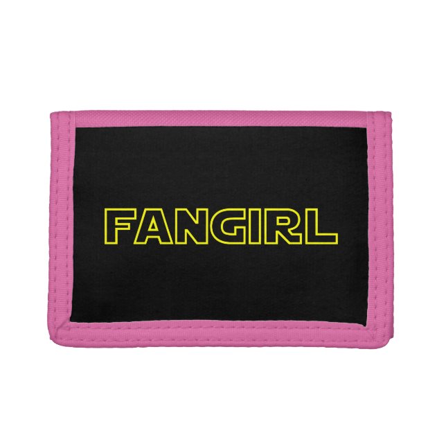 FANGIRL TRIFOLD WALLET (Front)