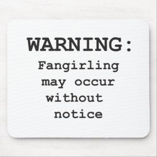 Fangirling Mouse Mat