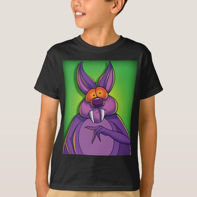 Fangley from Defenders of Monstro City T-Shirt (Front)