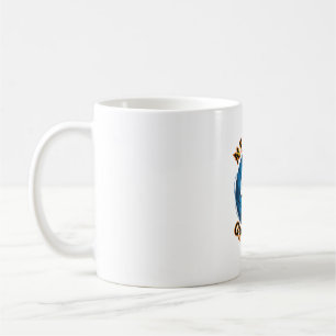 Fangs Growing Halloween Black Cat Blue Moon Bats_1 Coffee Mug