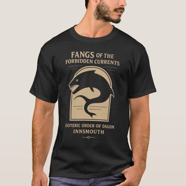 Fangs of the Forbidden Currents - Esoteric Order o T-Shirt (Front)