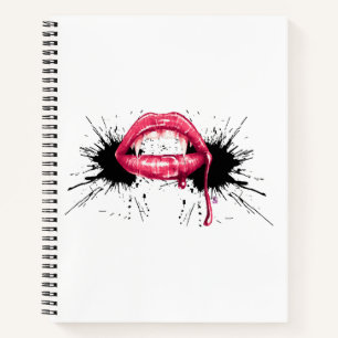 Fangs Splash Notebook