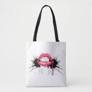 Fangs Splash Tote Bag