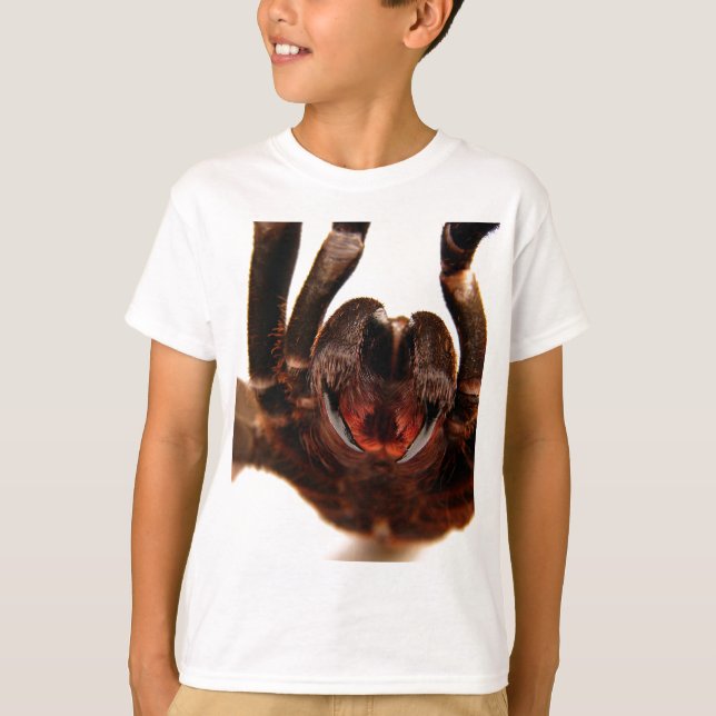 Fangs - Tarantula Art Image 2 T-Shirt (Front)