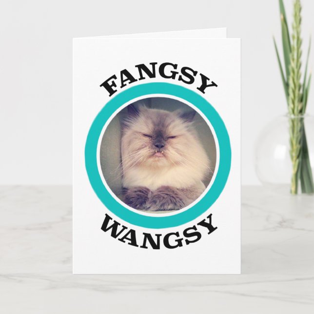 Fangsy Greeting Card (Front)