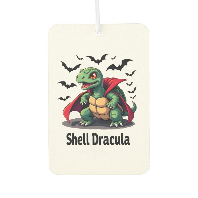 Fangy Turtle Car Air Freshener (Front)