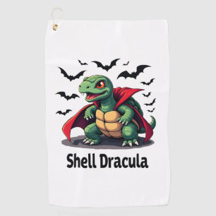 Fangy Turtle Golf Towel
