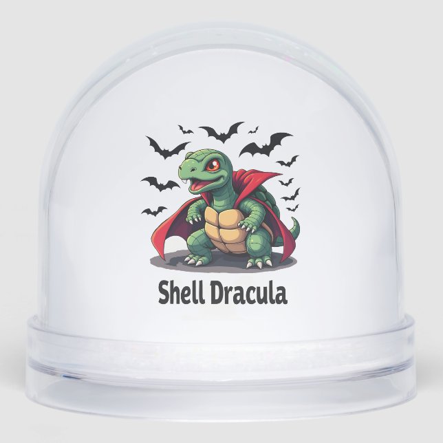 Fangy Turtle Snowglobe (Front)
