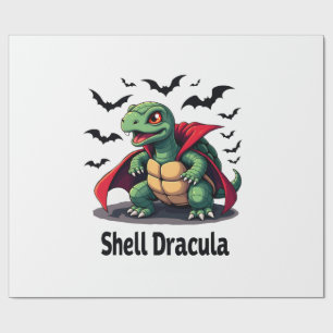 Fangy Turtle Wrapping Paper
