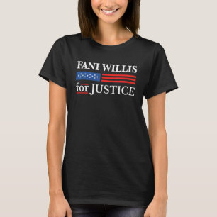 Fani Willis Fan Club Fani Willis For Justice Georg T-Shirt