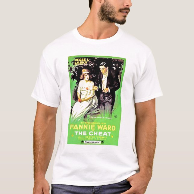 Fannie Ward Sessue Hayakawa 1915 silent movie T-Shirt (Front)