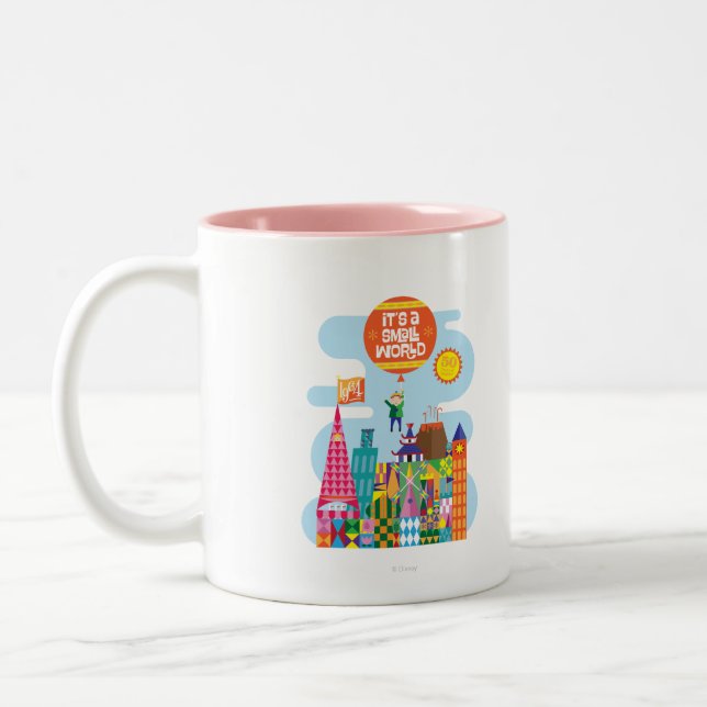Fanniversary Small World Two-Tone Coffee Mug (Left)