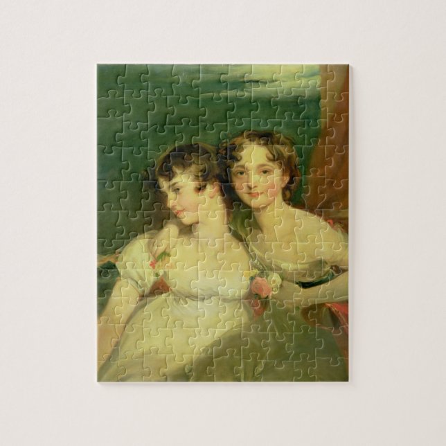 Fanny and Jane Hamond Jigsaw Puzzle (Vertical)