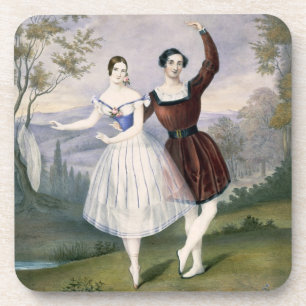 Fanny Cerrito (1817-1909) and Sigr. Guerra, in the Coaster