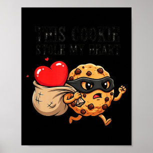 Fanny Cookie Day National Chocolate Chip Designer Poster