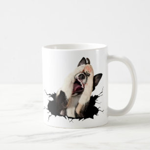 Fanny dog face  coffee mug