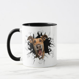 Fanny dog face mug