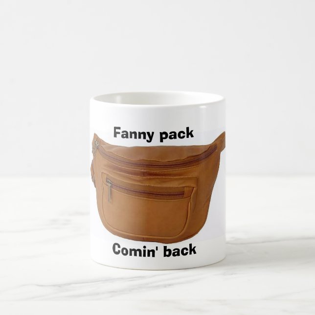 Fanny pack, Comin' back Coffee Mug (Center)