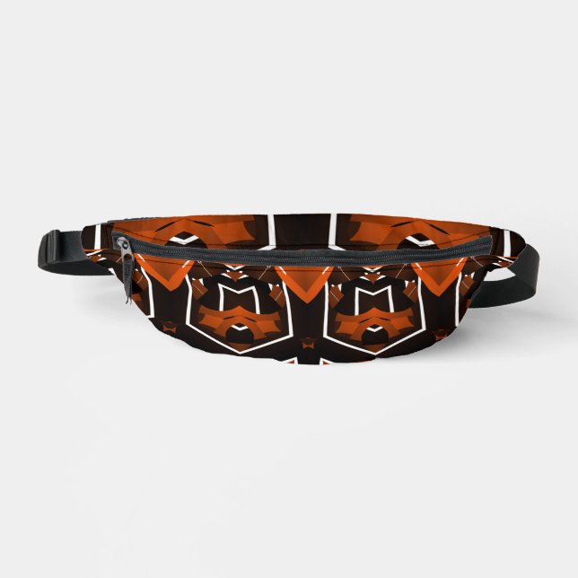 Fanny pack, Multi colour classic geometric design Bum Bags (Front)