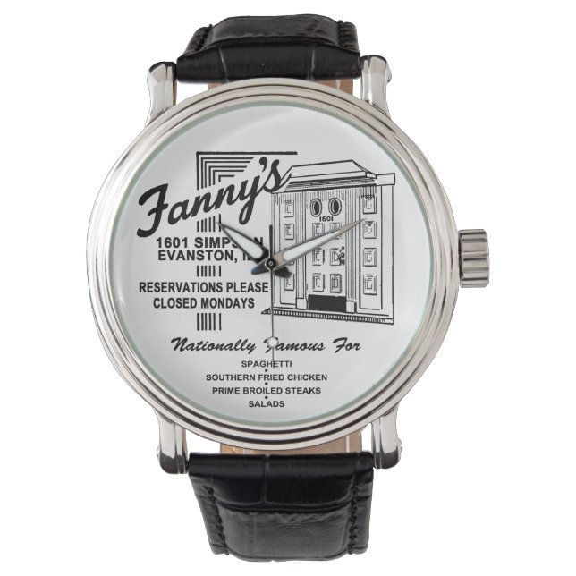 Fanny's Restaurant, Evanston, IL Watch (Front)
