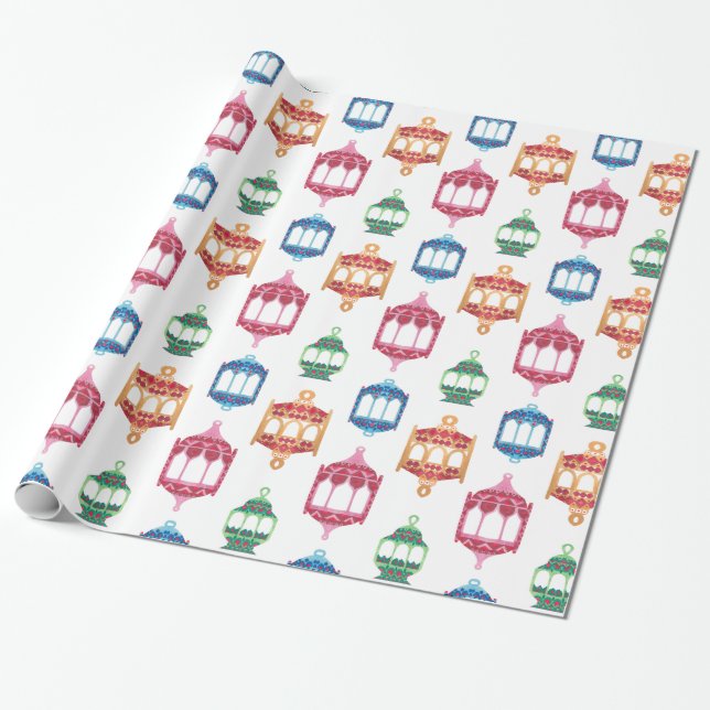 Fanous Pattern Wrapping Paper (Unrolled)