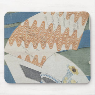 Fans floating on a stream mouse mat