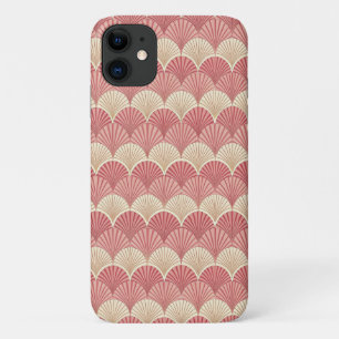 Fans Pink Mid-Century iPhone 11 Case