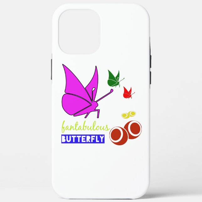 fantabulous butterfly Case-Mate iPhone case (Back)