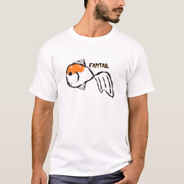 Fantail Goldfish T-Shirt (Front)