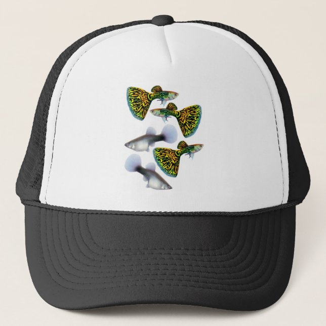 Fantail Guppies Trucker Hat (Front)