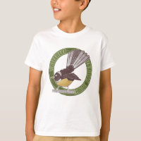 Fantail New Zealand Native Bird Aotearoa NZ