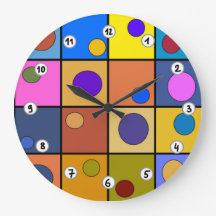 Fantaisie round wall clock