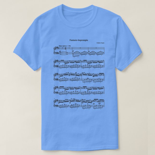 Fantasie Impromptu  T-Shirt (Design Front)