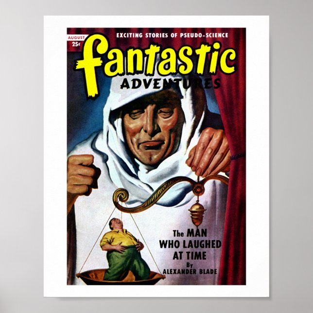 Fantastic Adventures (Aug, 1949) Poster (Front)