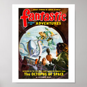 Fantastic Adventures (Oct, 1949) Poster