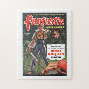 Fantastic Adventures (Oct, 1951) Jigsaw Puzzle