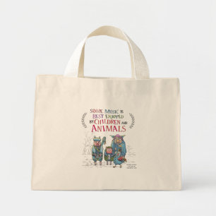 Fantastic Animal Band Mini Tote Bag
