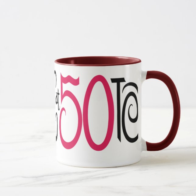 Fantastic at 50 Mug (Right)
