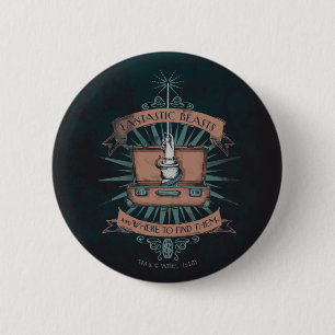 FANTASTIC BEASTS AND WHERE TO FIND THEM™ Briefcase 6 Cm Round Badge