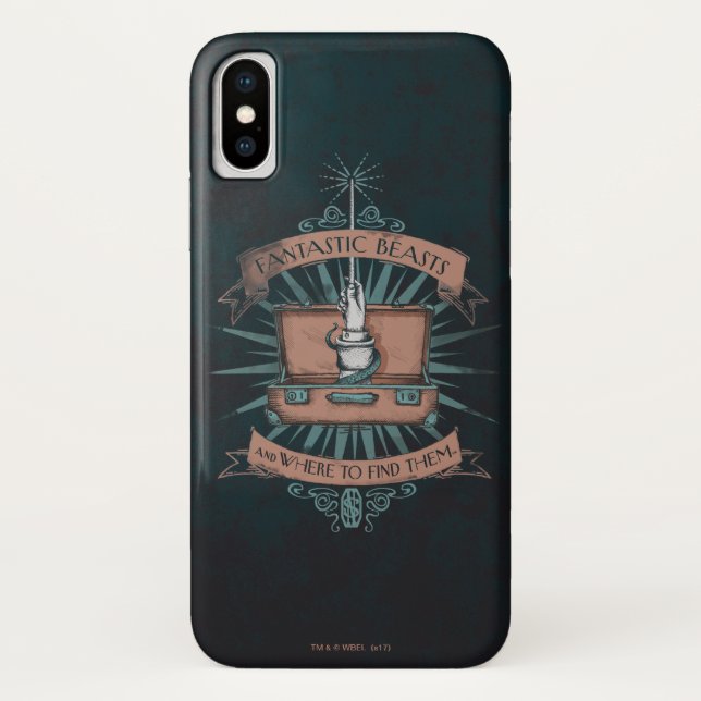 FANTASTIC BEASTS AND WHERE TO FIND THEM™ Briefcase Case-Mate iPhone Case (Back)